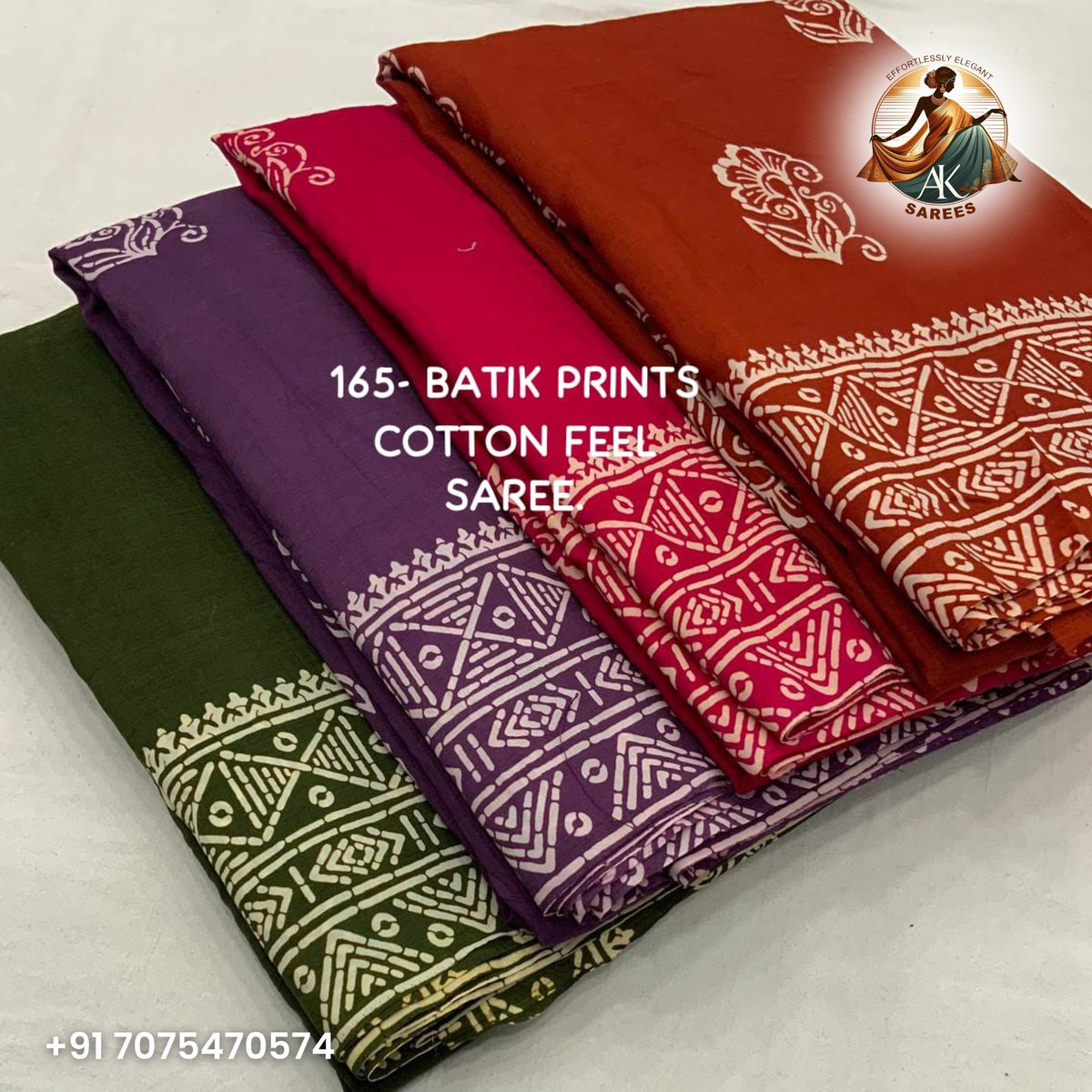 aksarees123's tweet photo. Embrace the charm of our new Soft Cotton Feel Batik Style Printed Saree. Paired with a perfectly matched tie and dye Banarasi silk blouse. Top trusted quality! 🌼✨

#BatikSaree #CottonFeel #EthnicWear #IndianFashion #SareeLove #BanarasiBlouse #ElegantStyle #AffordableFashion https://t.co/2CdIJIVwrS