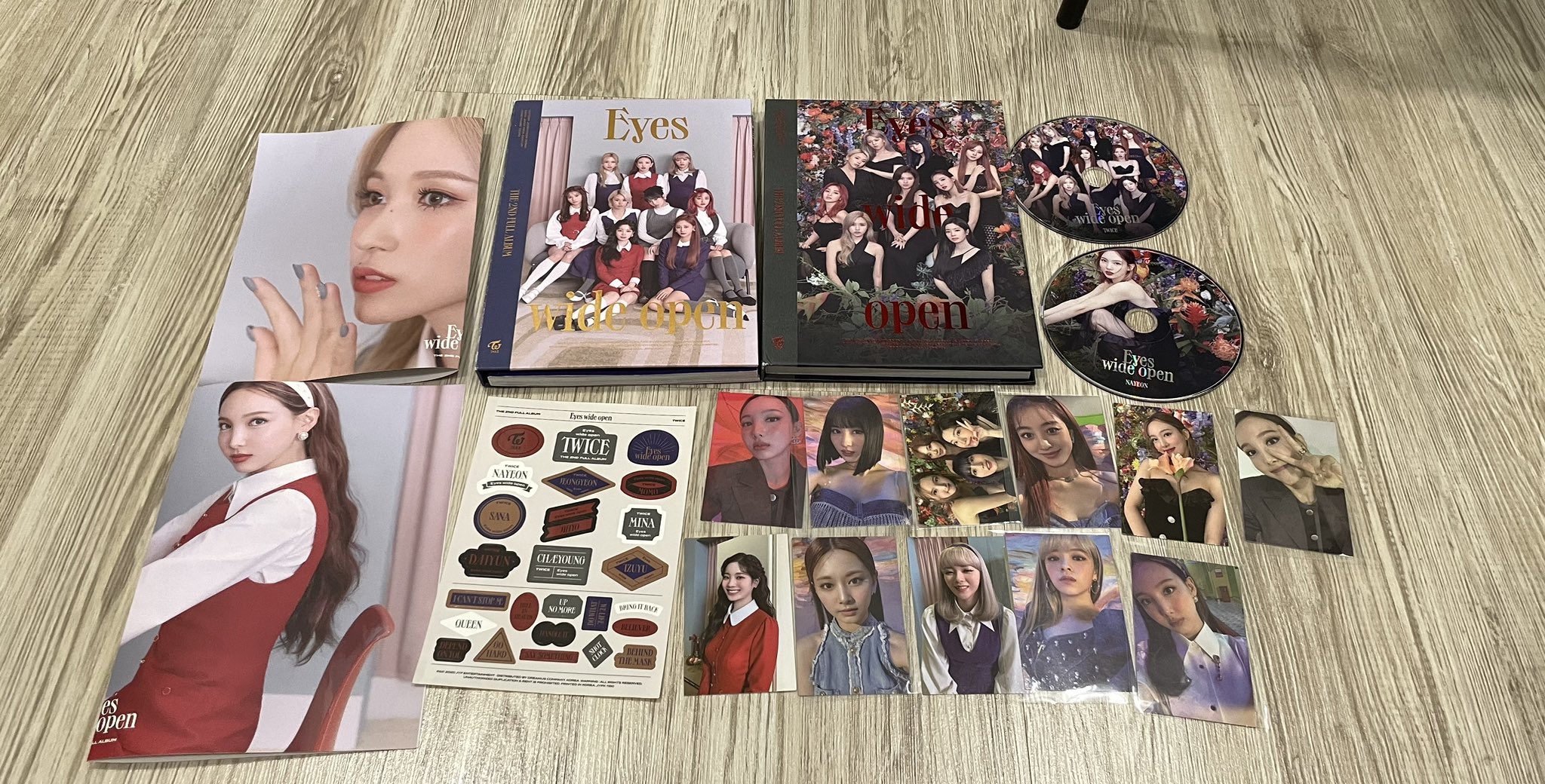 TWICE トレカ セット Eyes Wide タマリンド Open TWICE トレカ セット Eyes Wide タマリンド Open