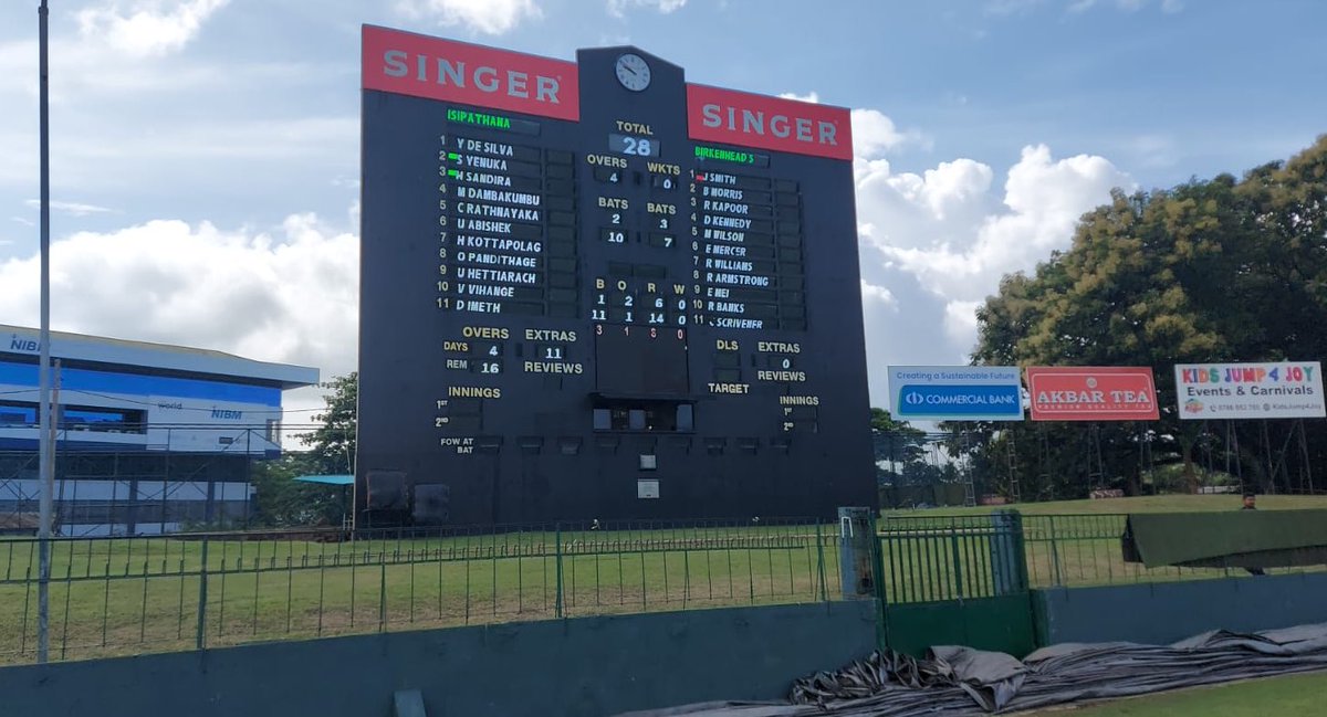 Birkenhead_DoS's tweet photo. Test match special as the 2nd XI play at the SSC a Test 🏏 ground in Columbo in our 1st game on tour ! #cricketheaven 🇱🇰🏏🇬🇧🌞 #tourofAlifetime @OldBirkonianSoc https://t.co/thoIEIHx6A