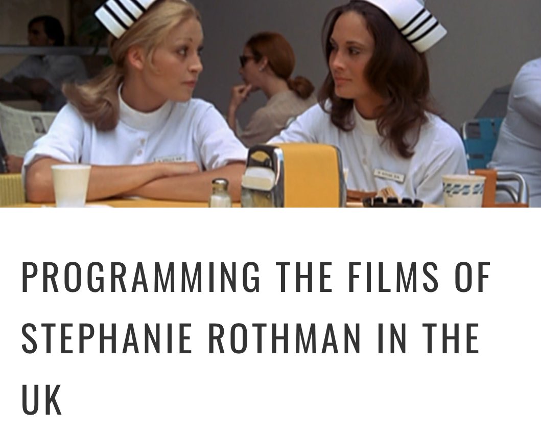 Cinema Rediscovered (@cineredis) on Twitter photo One of THE must see screenings at #CineRedis24 is Stephanie Rothman’s The Student Nurses (1970) 25 July <a href="/wshed/">Watershed</a> on a #35mm print c/o <a href="/MuseumModernArt/">MoMA The Museum of Modern Art</a>
Get insights fr/co-curators Selina Robertson (<a href="/clubdesfemmes/">Club des Femmes 💜🏳️🌈🌏</a> ) & Isabel Moir (<a href="/Isabel_Moir_/">isabel_Moir</a> ) via <a href="/WFTHN/">WFTHN</a>
…ilmandtelevisionhistory.wordpress.com/2024/07/05/pro… One of THE must see screenings at #CineRedis24 is Stephanie Rothman’s The Student Nurses (1970) 25 July <a href="/wshed/">Watershed</a> on a #35mm print c/o <a href="/MuseumModernArt/">MoMA The Museum of Modern Art</a>
Get insights fr/co-curators Selina Robertson (<a href="/clubdesfemmes/">Club des Femmes 💜🏳️🌈🌏</a> ) & Isabel Moir (<a href="/Isabel_Moir_/">isabel_Moir</a> ) via <a href="/WFTHN/">WFTHN</a>
…ilmandtelevisionhistory.wordpress.com/2024/07/05/pro…