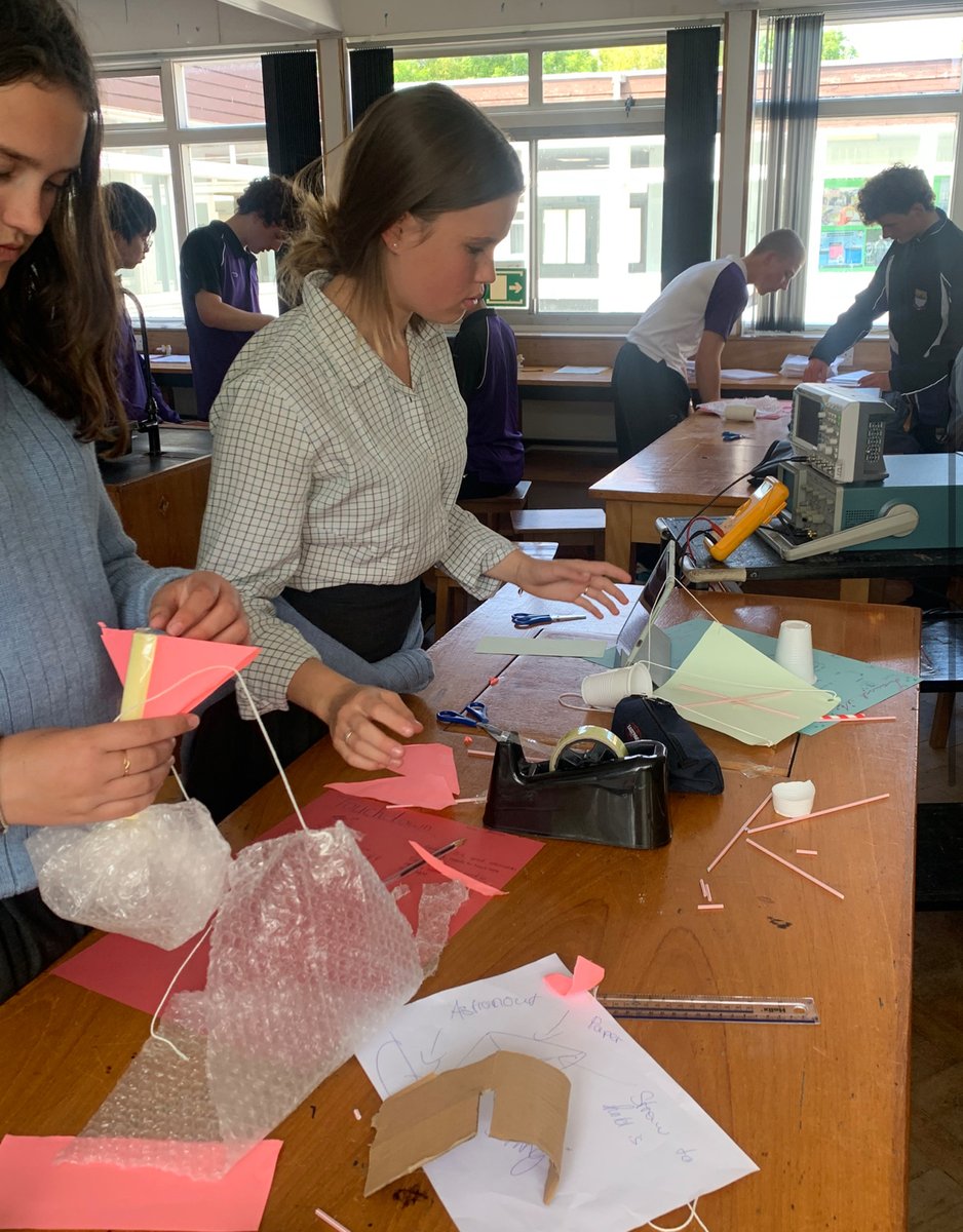 gordonstoun's tweet photo. It was a busy end of term, so a chance now to post a little that got lost in the rush! Year 9 physics being creative problem solvers building rocket launchers &amp; moon rovers in an engineering project

#gordonstoun #boardingschool #charactereducation #thereismoreinyou #schoolstem https://t.co/TKU98zl8zl