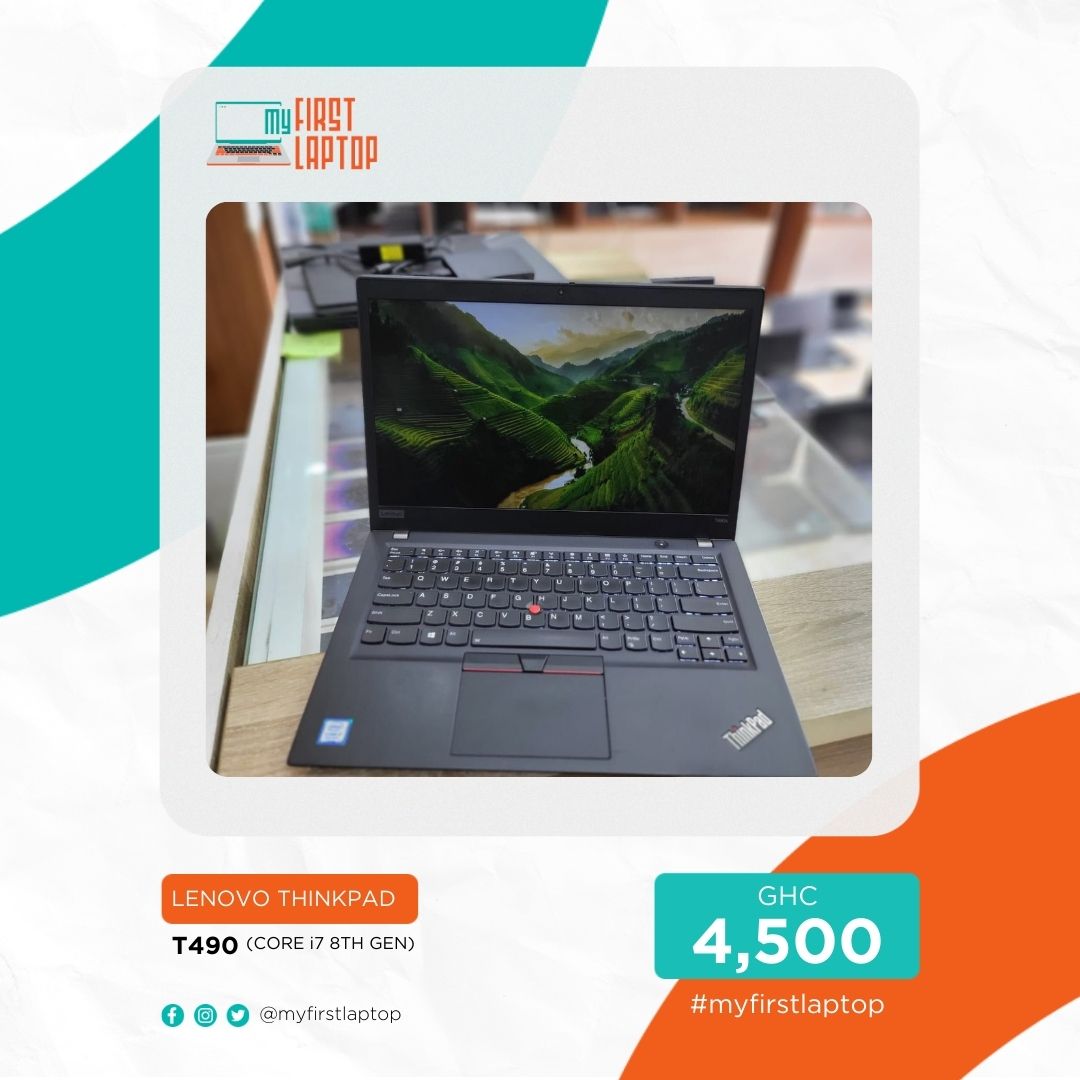myfirstlaptop's tweet photo. The Lenovo ThinkPad T490 is a total game-changer! Fly through any task with its powerful components:
✅ 8th Gen Intel Core i7 processor
✅ 16GB of fast DDR4 RAM
✅ 512GB SSD to power through your work
GH₵ 4, 500
DM us today to place your order today! 🔥
#MyFirstLaptop
1/2 https://t.co/h00FPOgKab