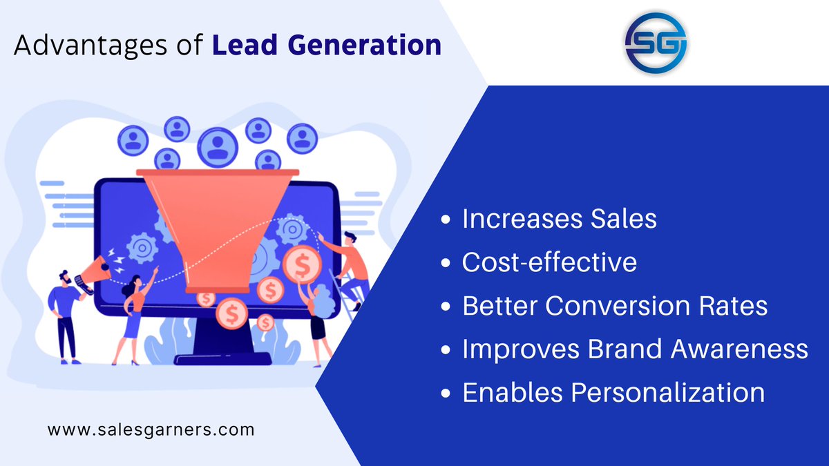 Learn more about how lead generation can help your business grow. Visit us for more details. salesgarners.com

Visit Us:- salesgarners.com

#SalesGarners

#LeadGeneration #businessgrowth #marketingstrategy #B2BMarketing #maintainrelationship #serviceproviders
