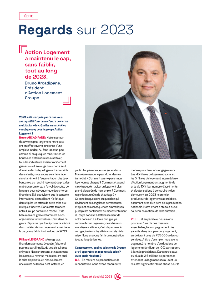 ActionLogement's tweet photo. 🅟🅤🅑🅛🅘🅒🅐🅣🅘🅞🅝 Rapport d'activité 2023 du groupe Action Logement [𝗘𝗻𝗴𝗮𝗴𝗲́𝘀, 𝗿𝗲𝘀𝗽𝗼𝗻𝘀𝗮𝗯𝗹𝗲𝘀, 𝘂𝘁𝗶𝗹𝗲𝘀] 𝔼𝕩𝕥𝕣𝕒𝕚𝕥 I 𝗥𝗲𝗴𝗮𝗿𝗱𝘀 𝘀𝘂𝗿 𝟮𝟬𝟮𝟯 I >> https://t.co/SqKVpIGCOC https://t.co/xnBXRcUhId
