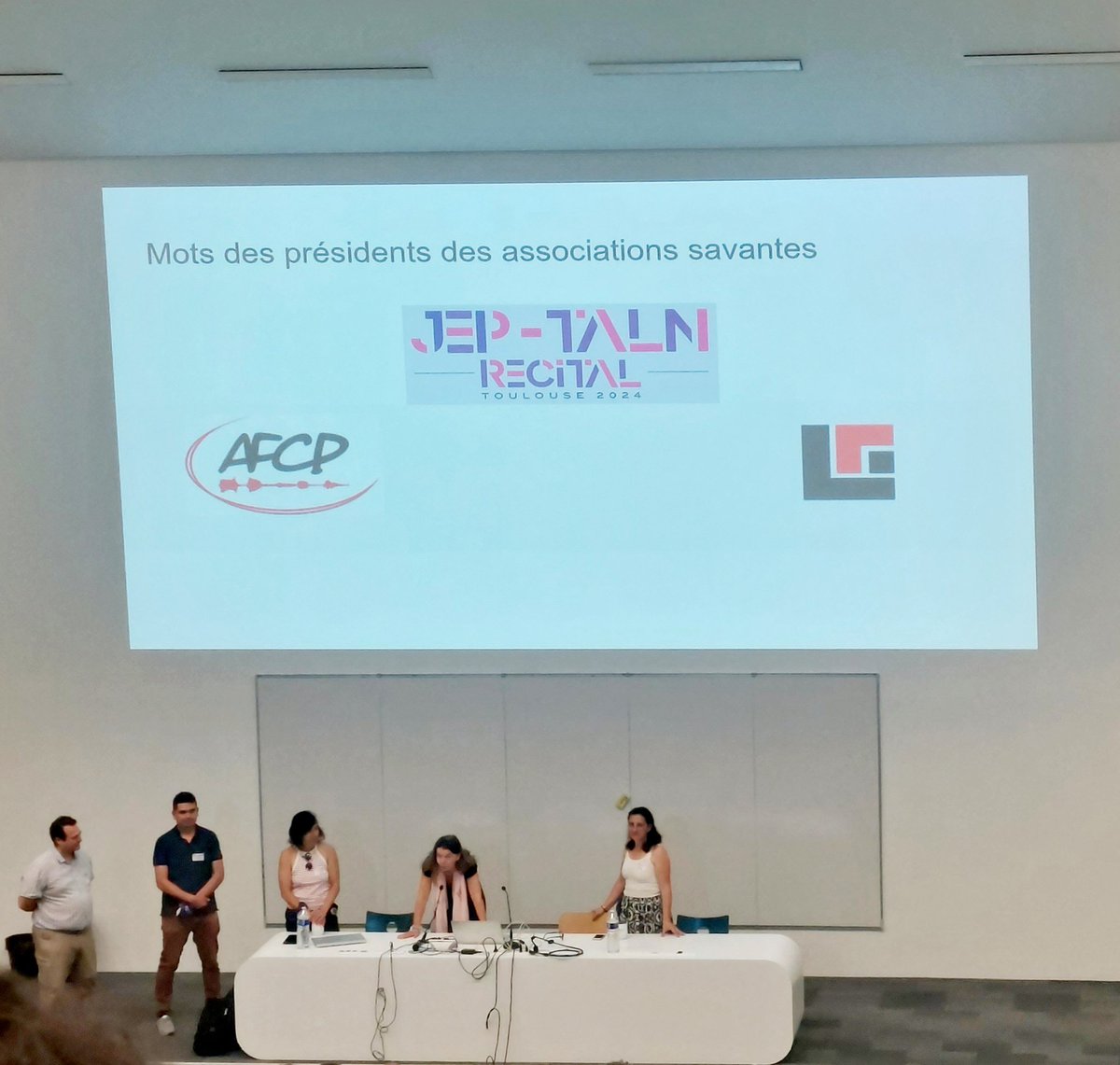 On y est ! Ouverture de la conférence JEP-TALN-RECITAL 2024 🧑‍🎤