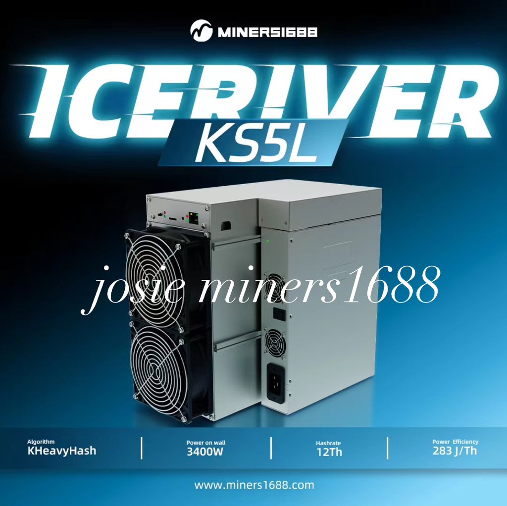 lqio155145's tweet photo. 📣Flash-news KS5L Big price cut
⛏️Hashrate:12T
🔌Power:3400W
💰Profit:$44/day,$1320/month
⚙️Return period:about 4 months
💸Price: $4X00
#asicminer #blockchain #kaspa #kas #kaspaminer #kaspamining #kasminer #kasmining #miningequipment #mining #miner #cryptominer #ks5l https://t.co/tNaraBZPLN