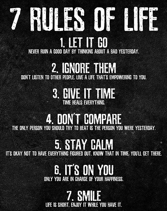 Quiet_Creative_'s tweet photo. Master life with these rules: Release the past, defy negativity, let time mend, shun comparisons, find calm within chaos, seize your joy, and never forget to smile. ๐ #LifeMastery #EmbraceNow #InnerPeace https://t.co/53EdtWd645