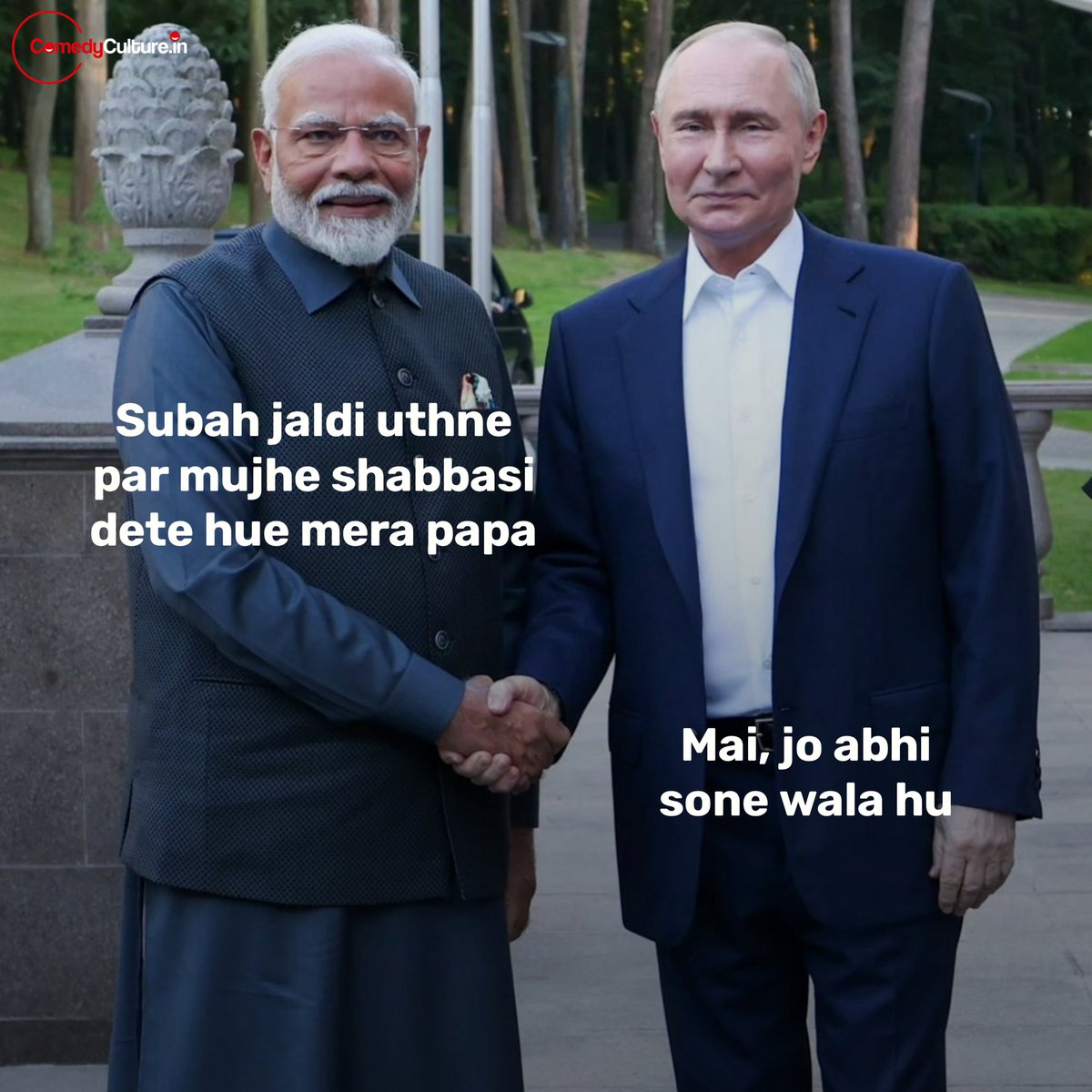 ComedycultureIn's tweet image. hehehehe

#PMModi #PMinRussia #ModiInMoscow #Russia #VladimirPutin