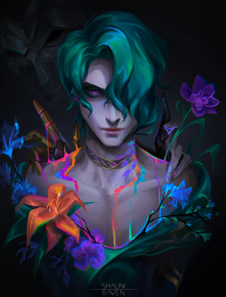 shauniraven's tweet photo. Happy #PortfolioDay✨
I'm Shauni, an illustrator and concept artist who loves to paint fantasy and dark fantasy themes🖤 https://t.co/Z9WrvqLUs6