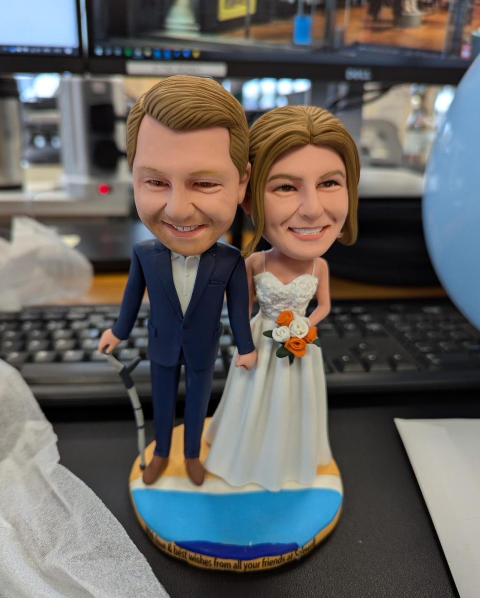 We're pleased to welcome Sophie &amp; Liam back to the Safewell office this week - back from two weeks in Turkey where they got married 🍾❤️