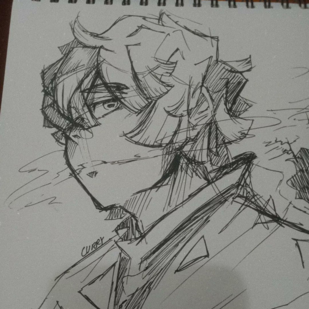 Curry_Doez_Stuf's tweet photo. I love this perverted little shit so much I EVEN MANAGED TO DRAW HIS HAIR????
(SORRY FOR THE LACK OF GOOD OMENS, I WILL GET BACK TO IT SOON!!)
#DemonSlayer #Zenitsu #Sketch #Ilovehimsomuch #FuckingFrenchFryHair #HeIsSoCute https://t.co/Ul48lho5vk