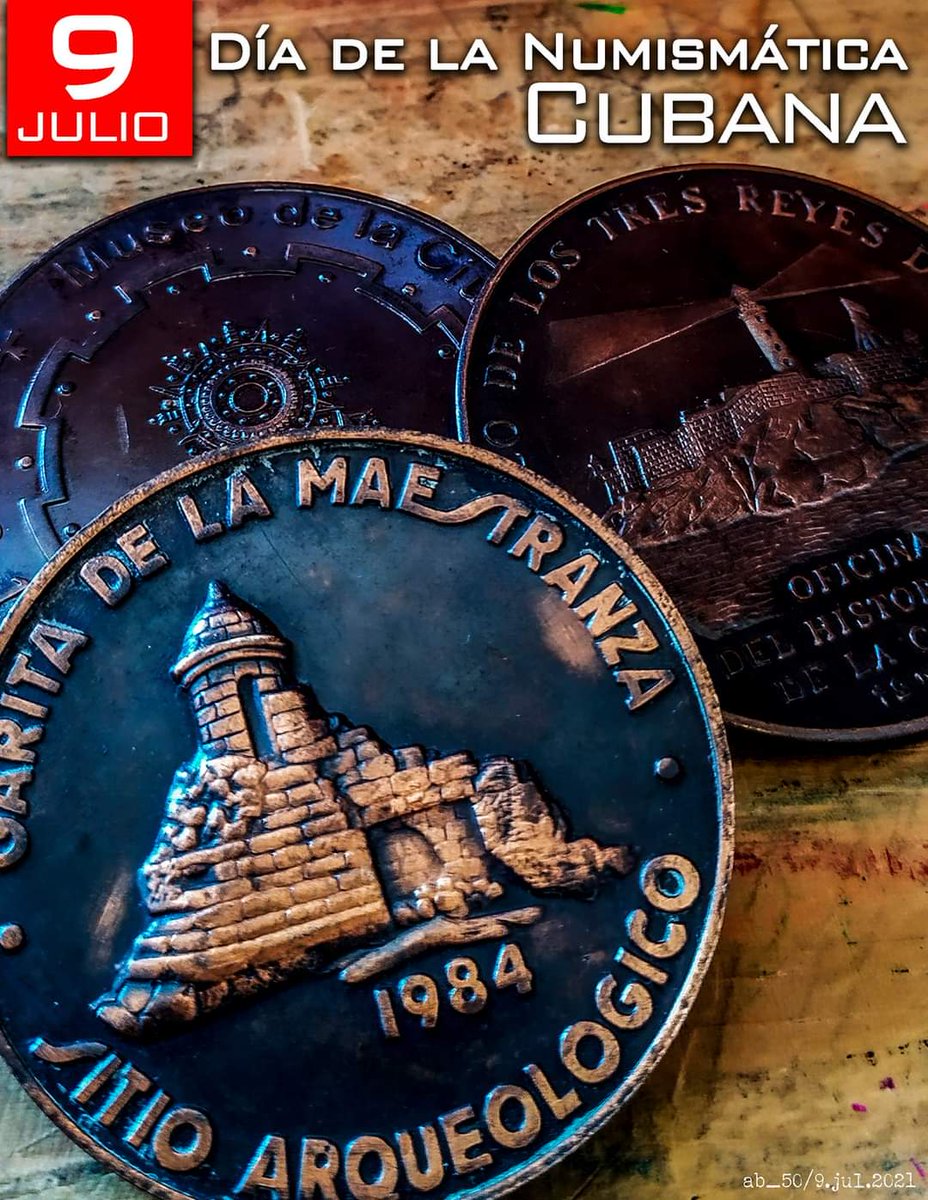 Feliz día de la Numismática cubana 🇨🇺 a todos los colegas.!
#numismaticocubano