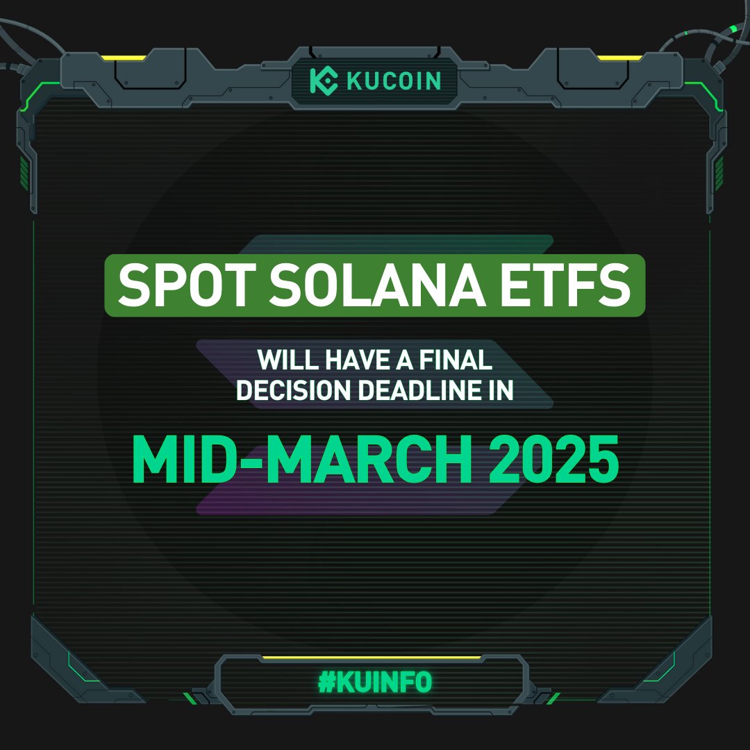 ⏳ CBOE filed Form 19b-4 applications for the 21Shares Core #SolanaETF and  VanEck #Solana Trust on July 8. SEC has 240 days to decide whether or not  to approve the products. Are