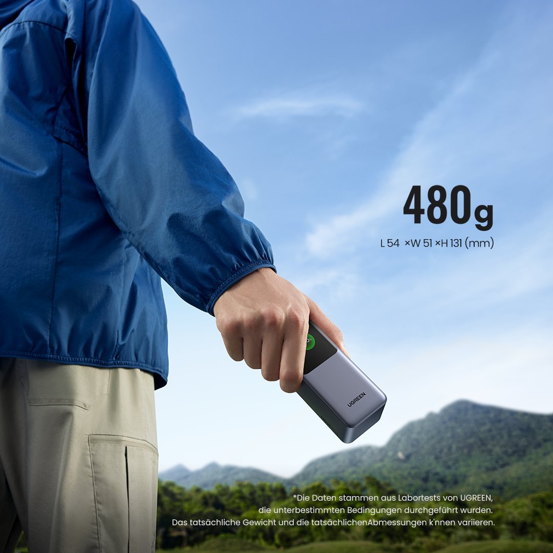 Ugreen_de's tweet photo. #Leicht und leistungsstark mit den neuen mobilen Akkus von Nexode 😎.
Website ➡️ https://t.co/JtSca1pCa6
Amazon ➡️ https://t.co/xiZpELV7I3
👉 480g für Nexode Power Bank 20000 mAh 130W 👉 309g für Nexode Power Bank 12000 mAh 100W
#Neuheit #ugreen #nexode #Powerbank #Akku #ExternerAkku #Macbook #ChargeRapide #smartphone #iphone #kompakt #tech
