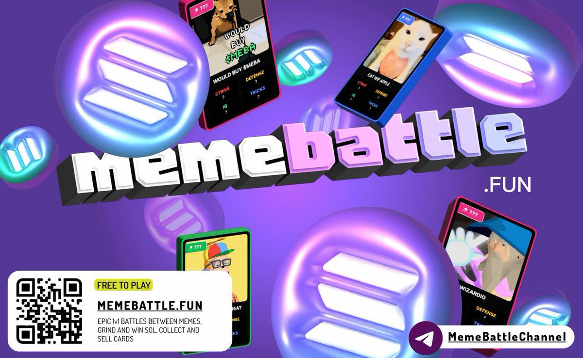 gembel247's tweet image. Bangun komunitas yg positif dan supportif.
Ciptakan produk(game) yg membudaya ke seluruh dunia dan sekaaigus menjadikan tren/viral di kalangan masyarakat indonesia 🇮🇩
#MemeBattle #CreativeHumor #FamilyFriendly #Fun #Game $Meba
