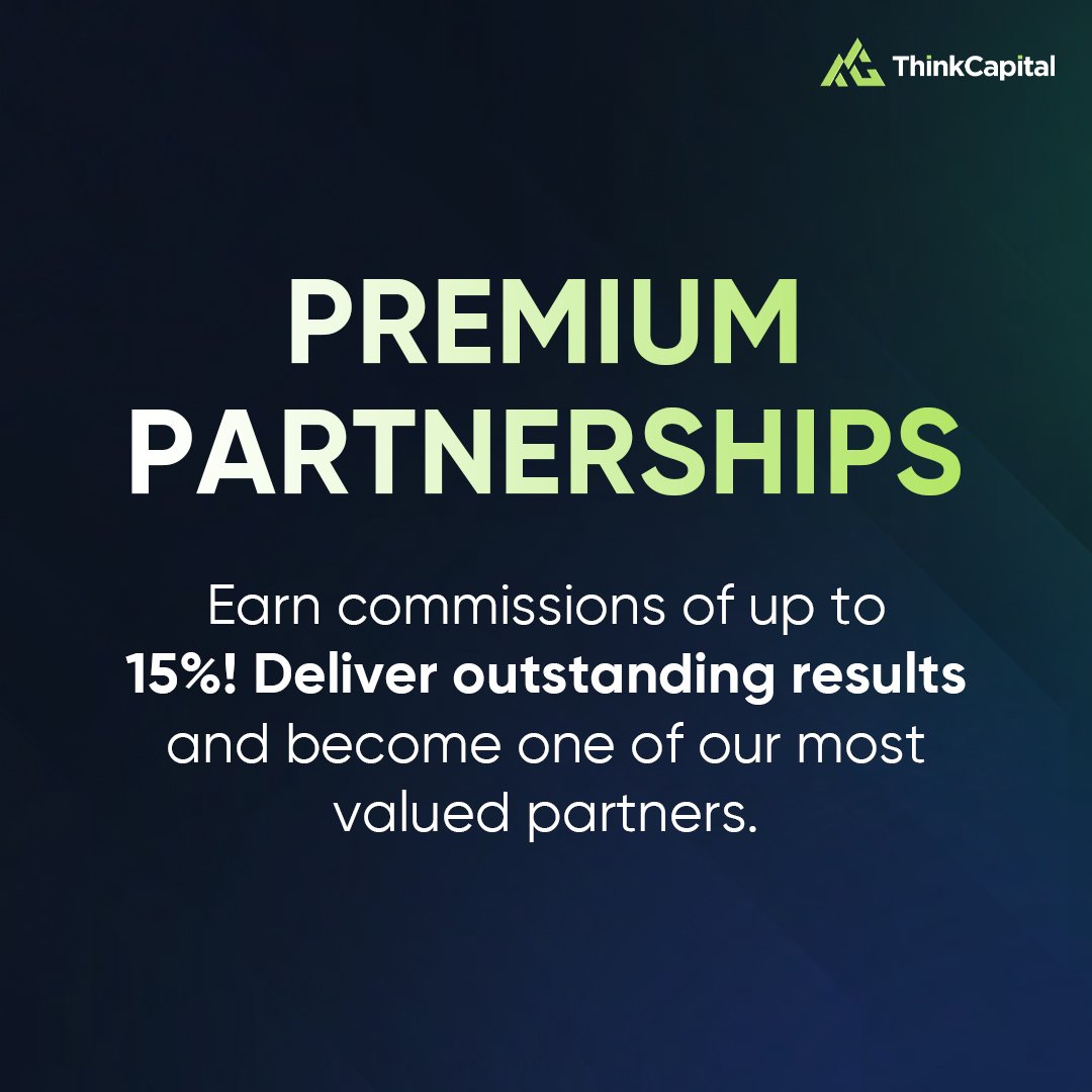 thinkcapitalcom's tweet photo. Maximize your earnings with ThinkCapital!
Experience real-time tracking , hassle-free payouts , essential marketing tools , and earn up to 15% commissions with our premium partnerships!
Join our Affiliate program today! #ThinkCapital #AffiliateProgram #EarningMadeEasy๐๐ฅ https://t.co/ZHJH2fYoYY