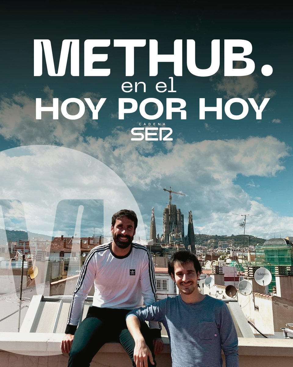 MetHub (@methub_es) on Twitter photo ¡Quién nos lo iba a decir!
Como la vida casi siempre trae cosas inesperadas, a partir del lunes tenemos la responsabilidad de intentar explicar en <a href="/HoyPorHoy/">Hoy por Hoy</a> , el programa de 📻 más escuchado en España, cómo el metabolismo nos puede ayudar a entender la realidad de nuestro 🌏 ¡Quién nos lo iba a decir!
Como la vida casi siempre trae cosas inesperadas, a partir del lunes tenemos la responsabilidad de intentar explicar en <a href="/HoyPorHoy/">Hoy por Hoy</a> , el programa de 📻 más escuchado en España, cómo el metabolismo nos puede ayudar a entender la realidad de nuestro 🌏