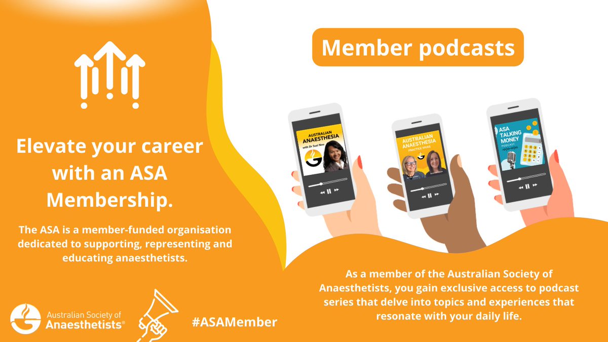 ASA_Australia's tweet photo. 🎙️ Want to stay updated with the latest in #anaesthesia?
🙌 Join the ASA and gain access to our exclusive member-only podcasts, where experts share insights and updates. Tune in and stay informed.
See: https://t.co/dDkOZEbHcg
Join: https://t.co/Ia9LkWjyVA #JoinASA #ASAPodcast https://t.co/UKZJmdg2YQ
