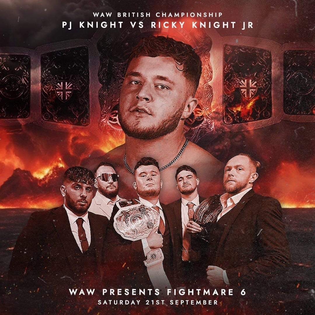 Family feud that goes real deep 
RKJ v PJ Knight 
WAW British title 
Will foundation stand tall or will RKJ take the gold ?
<a href="/WAW_UK/">World Association of Wrestling</a>