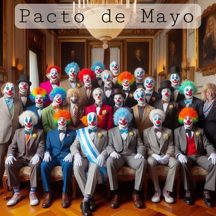 TextualNoticias's tweet photo. Milei y los gobernadores firmaron el Pacto de Mayo en Tucumán
#MileiVerguenzaNacional #MileiEsHambre #PactoDeLosAmigos https://t.co/5REr6C9nb6