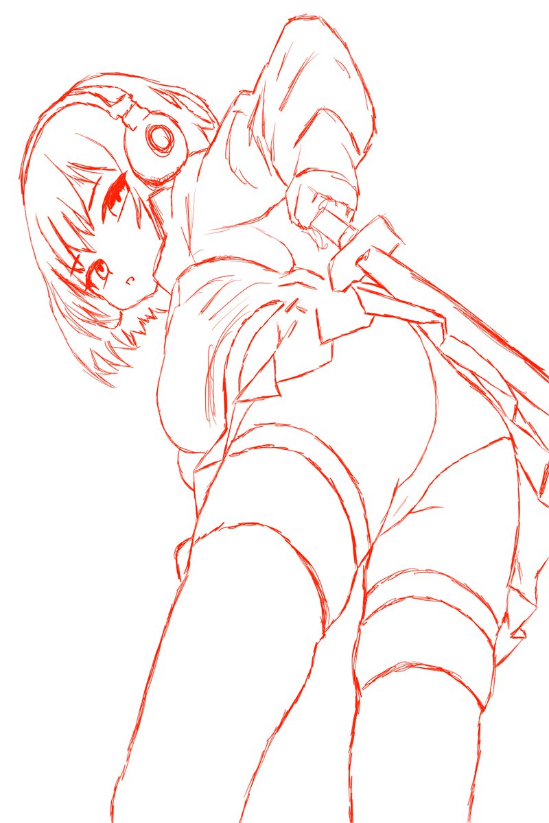 SargentNik0lay's tweet photo. Quick sketch of Anby 
#ZZZfanart #ZenlessZoneZerofanart https://t.co/wNuVk0cQsf