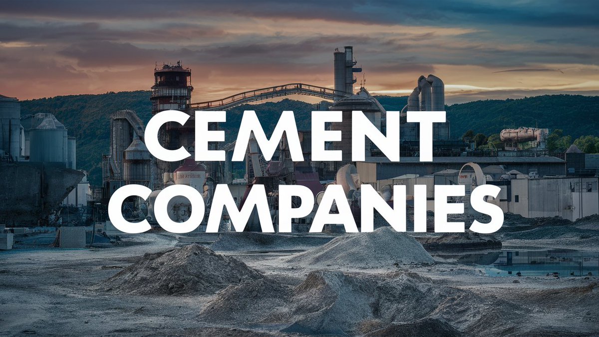 LEarnWithAkshay's tweet photo. Leading cement companies https://t.co/7zlDccWgwI
