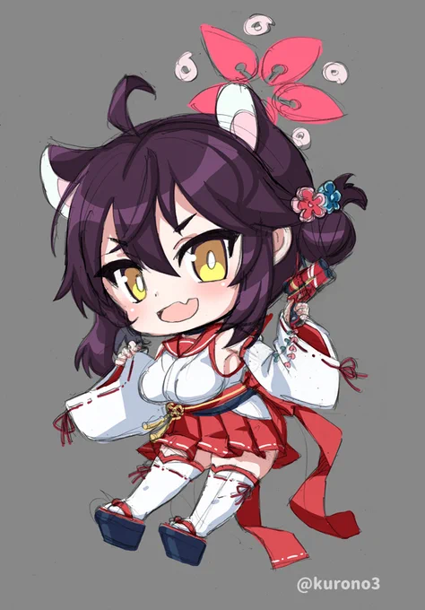 このカエデちゃんのラフ、誕生日までに清書しようとおもってたけど出来なかった…#ブルアカ 