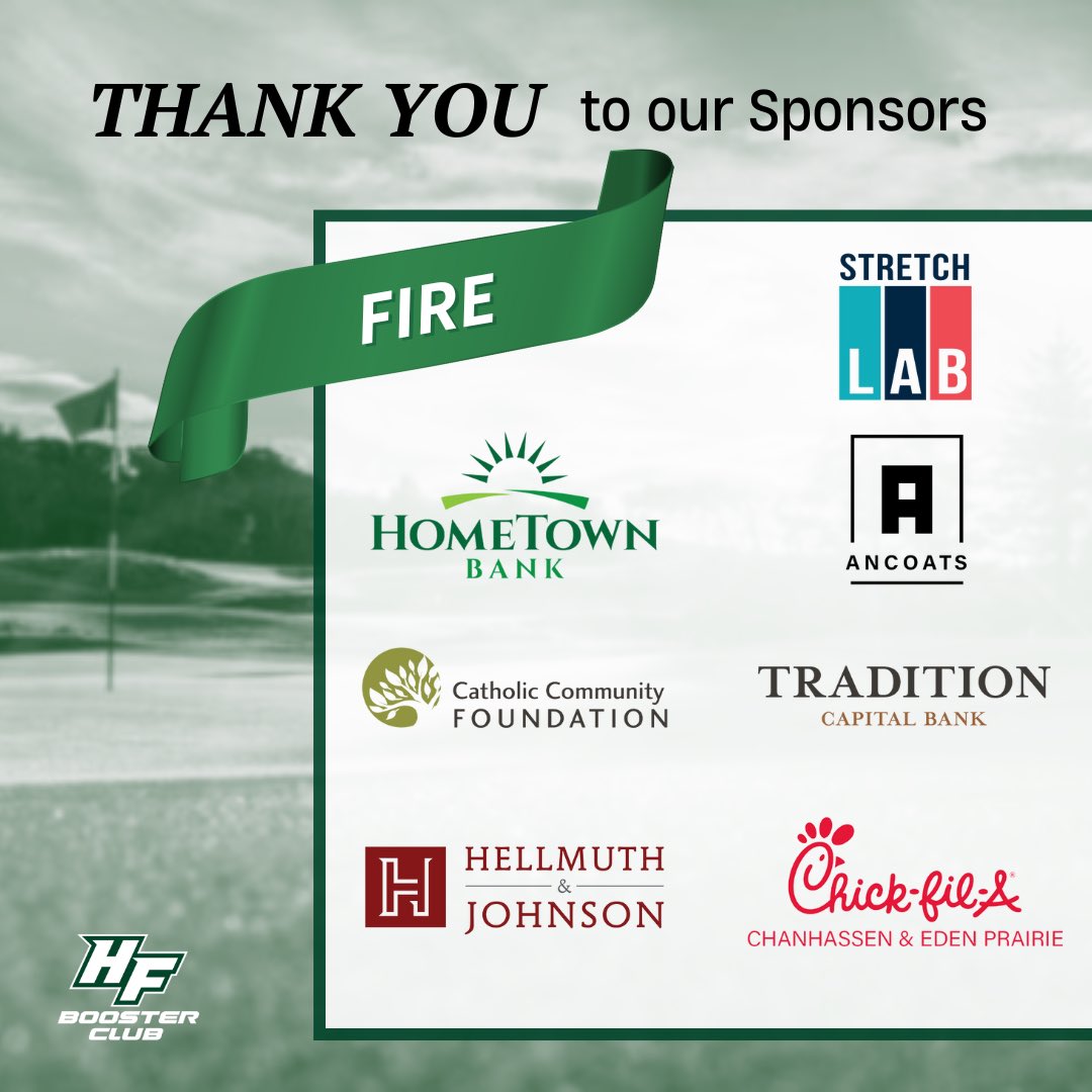 Thank you to our SPONSORS! 
Galaxy Sales Inc
GameOne
BartonWalterKrier
Marc Terris Merrill Advisor
Pilates Plus 
Signature Retail Solutions
Stretch Lab Chanhassen
Hometown Bank MN
AnCoats MN
Catholic Community Foundation MN
Tradition Capital Bank
Hellmuth&amp;Johnson
Chick-fil-A Chan