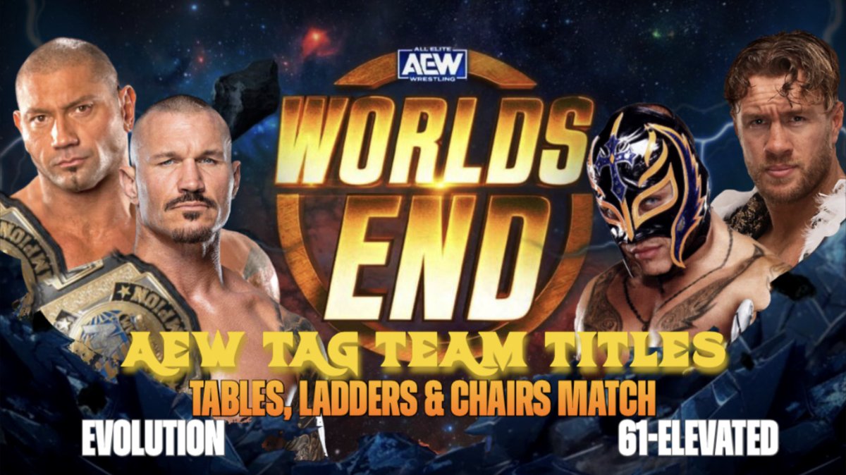 FDRPBatista's tweet photo. For month after month Randy &amp; I have proven why we’re the greatest tag team this business has ever had.

For month after month I have personally made Rey Mysterios life a living hell.

Now, I get to do those two things together, &amp; that is simply because..

Evolution is a mystery. https://t.co/DPEpC3M9Zm