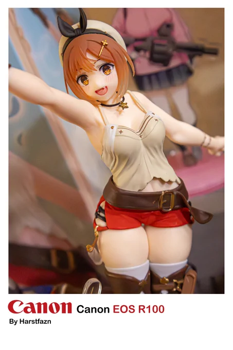 It turns out it's also good for taking photos of figures, the color and texture of the object can come out optimally, it's just a shame that there's not enough proper lighting to eliminate the noise. 