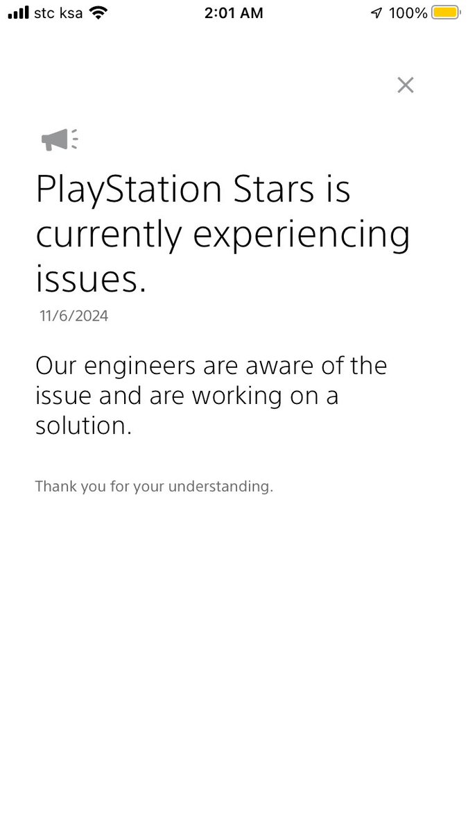 Crowded_Games's tweet photo. لايزال مهندسي سوني يعملون على مشكلة نقاط ستارز آمل ان نستطيع استعادة نقاطنا مرة اخرى #sony #sonystars #PlayStationstars #PSplus #crowdedgames https://t.co/x372x7nTA1