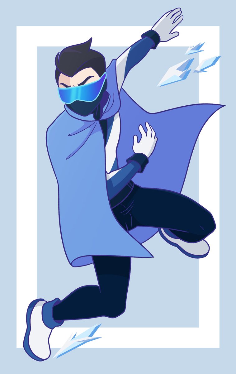 CatPersonArt's tweet photo. @howlhawks All my characters are part of the same superhero universe. :] But to choose one; here's my ice hero! (2nd pic by @/Caramel-Caracal ) https://t.co/p40X7pn1MD https://t.co/UFXk3LMKYK