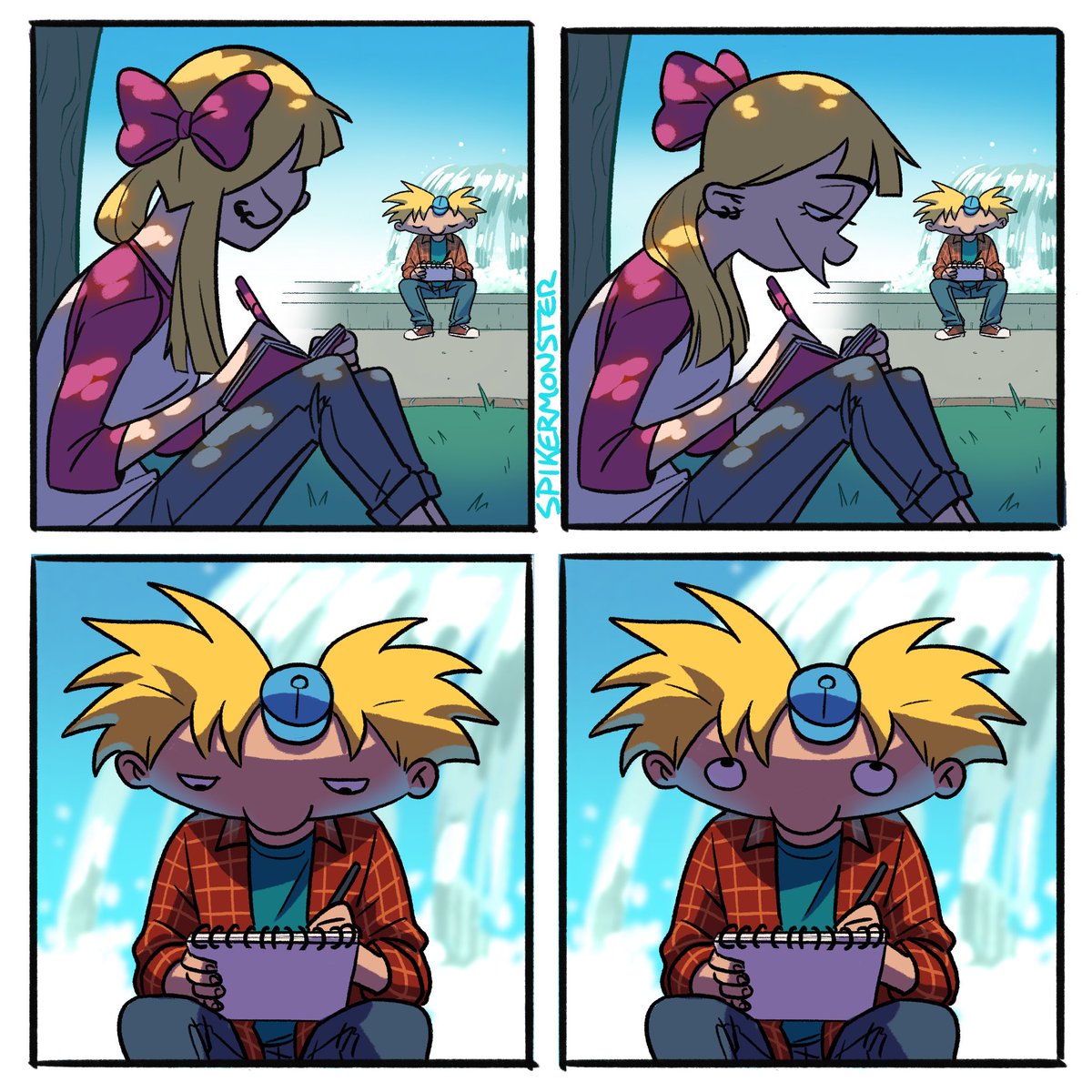 spikermonster's tweet photo. shortaki week came and went and i wasnt able to contribute anything this year 😔 sorry everyone. i'm swamped with commissions at the moment. if you wanna lighten my load, remember that you can buy me a coffee at https://t.co/rE6SNJbbkq 🫶 here's some throwback pieces! https://t.co/GCiXEJvcZP
