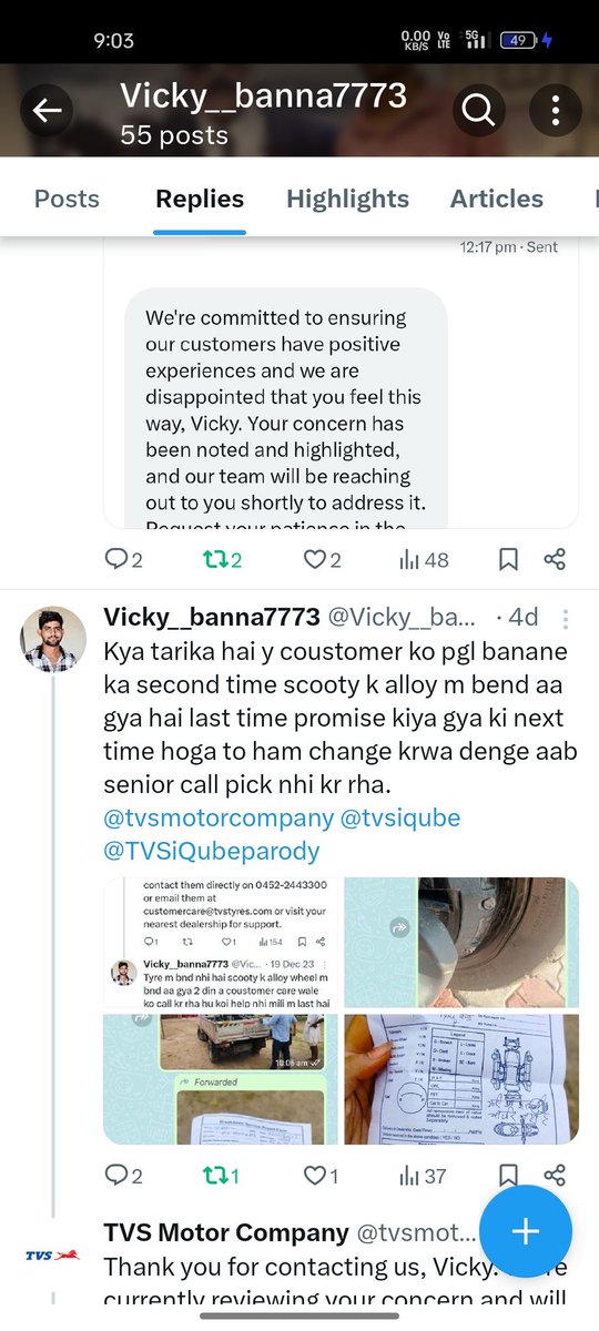 Vicky__banna's tweet photo. @tvsmotorcompany https://t.co/OsEyXEDos5