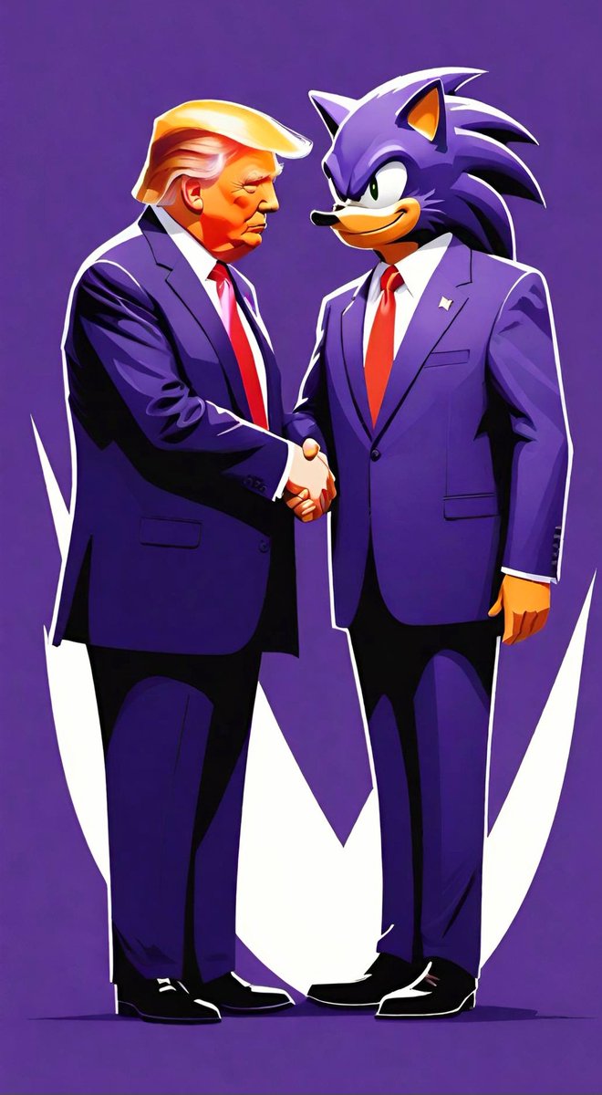 SonicTrump is a meme token, comig on the Solana blockchain, Via PUMP.fun. 
The vibrant fusion of Donald Trump’s larger-than-life persona and Sonic the nostalgic game and show from the past. This digital asset captures the essence of internet culture, blending