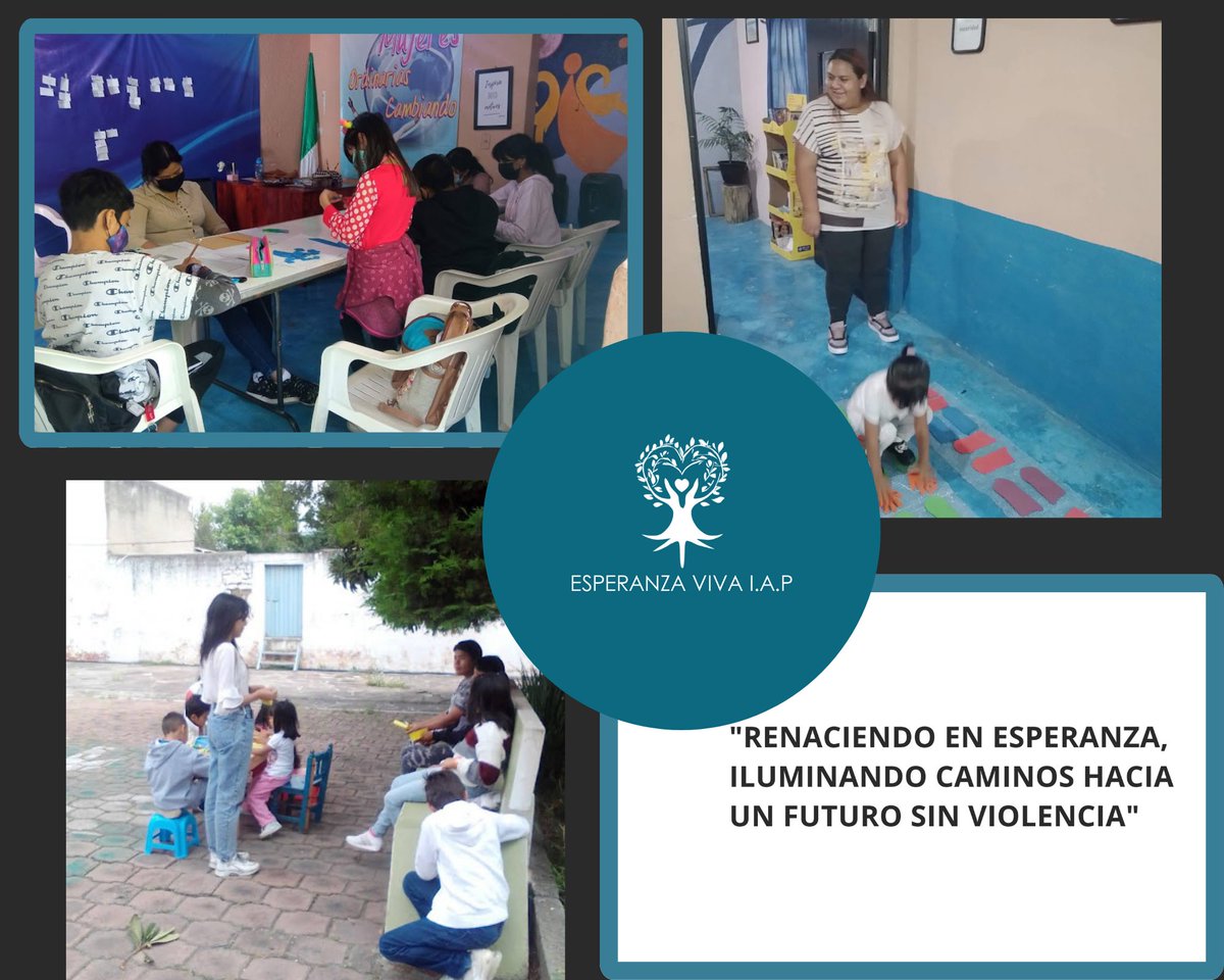 ¡Hoy lanzamos Esperanza Viva IAP! Nos dedicamos a combatir la violencia familiar. Con cada acción que emprendemos buscamos transformar vidas. Únete a nosotros en esta misión y sé parte del cambio hacia un futuro mejor. #EsperanzaViva #IAP #JAPEM #OSC #TercerSector #NoMásViolencia