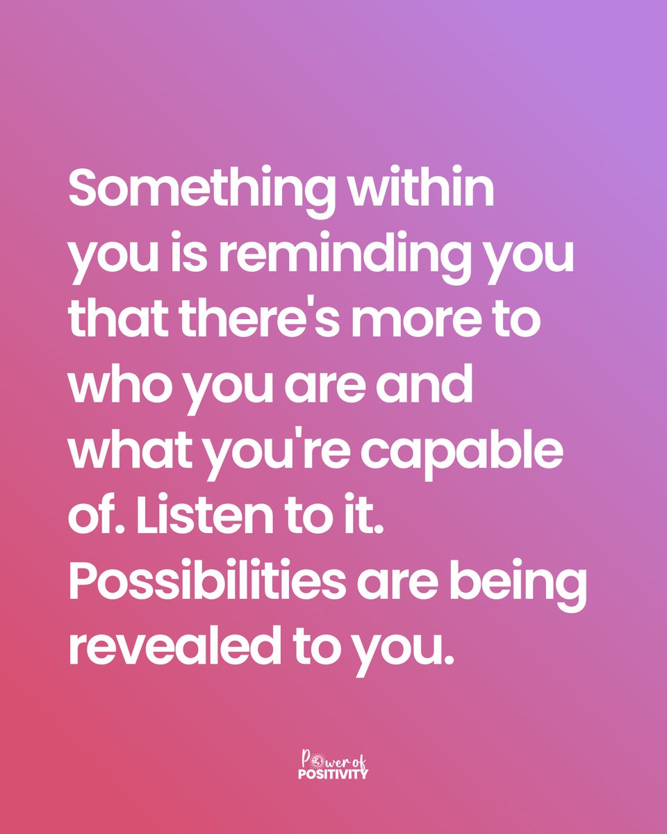 Power of Positivity (@livepositivity) on Twitter photo 