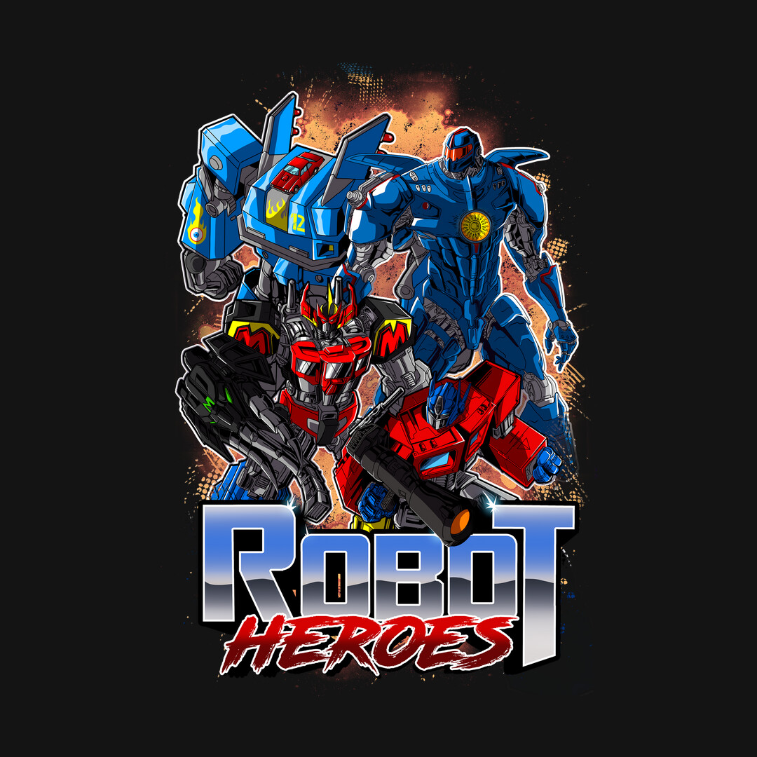 teefury's tweet photo. THE DAILY | “Robot Heroes” by #DiegoOliver starts at just $13 today only at #TeeFury! ⚡
https://t.co/bcE4bfXfYA
#animemerch #teefury #animesthirts #animeart #animedraw #instaartist #movies #scifi #action #tvshows #superhero #robot #heroes https://t.co/4DZAjOjQ6F