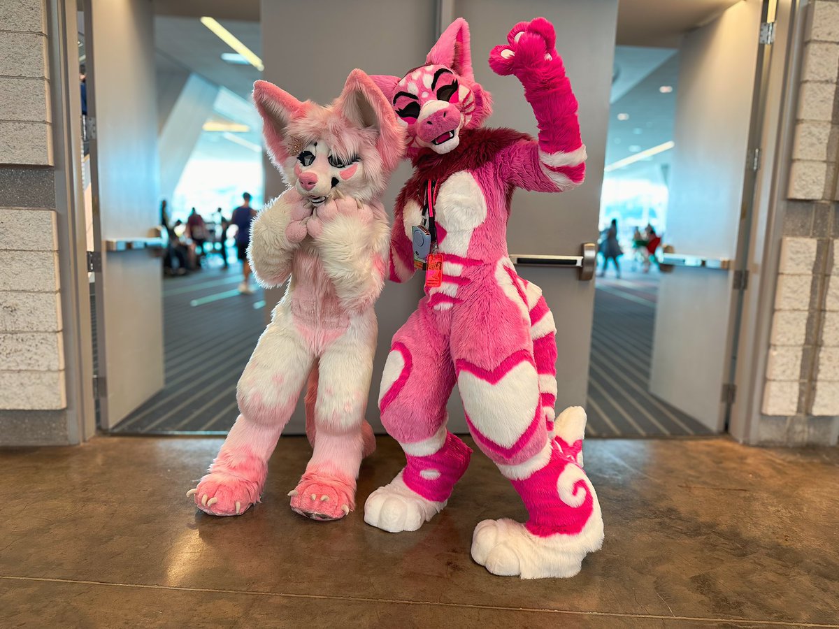 belovedfuzzball's tweet photo. Had an absolute blast at Anthrocon this year!! Not only was it my first Furcon but bringing sweet tooth out for her to meet everyone was absolutely fantastic!! 

#Anthrocon #Anthrocon2024 #furry #fursuit https://t.co/MKMpKr2GCg