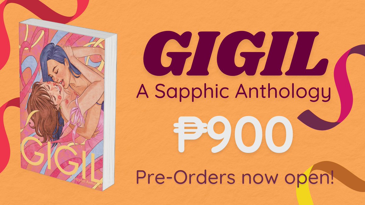 krynl_'s tweet photo. Gigil ka na ba?? Konting tulog na lang at nandyan na ang Gigil Anthology!!!!! 😳😳😳

Launching at #PICOF2024!!! Featuring 13 sapphic comics from 20 amazing Filipino creators 🧡🩷🧡🩷🧡🩷

Pre0rder your copies in the thread below ⬇️⬇️⬇️ https://t.co/WKeiqtIGDG