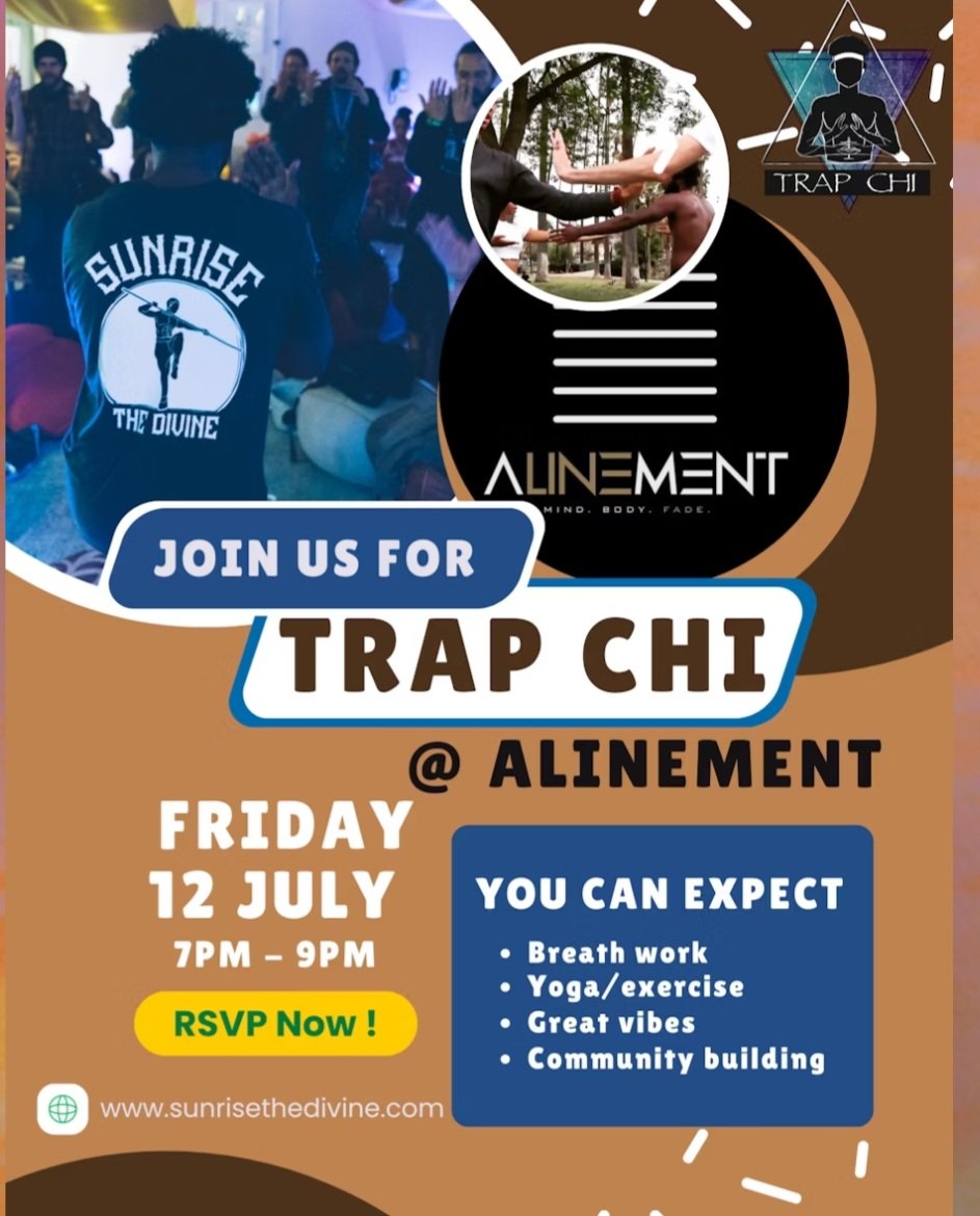 Join us for Trap Chi at Alinement Wellness Studio, this Friday 7pm-9pm! 🧘🏽‍♀️🕉 partiful.com/e/hNMR2HQD3svH…