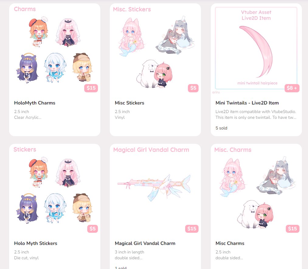 __ariru's tweet photo. My birthday merch items along with regular merch are available in my ko-fi shop! 

https://t.co/TiHvKiMNLF https://t.co/ghzdUx1rco