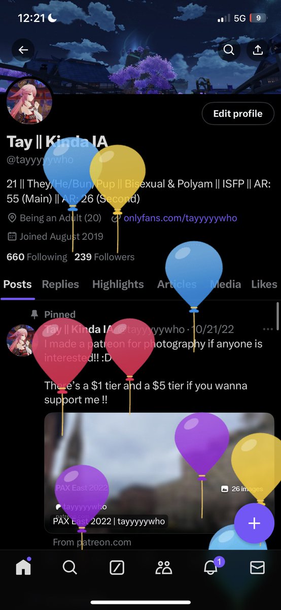 tayyyyywho's tweet photo. Yay!! Balloons!! :D https://t.co/e0r9N89SHd