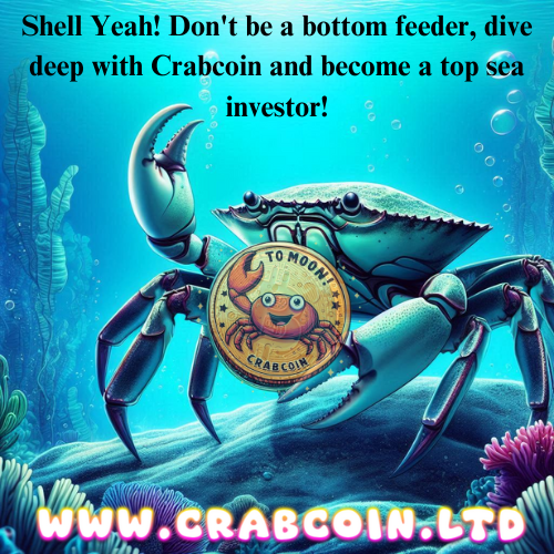 SolCrabCoin's tweet photo. Dive deep with hilarious $CRAB &amp; become a top crypto investor!

Solana speed &amp; DePINs tech = future of finance!

Join the Crab Rave! #CrabCoin #solanatoken  #DePIN  #memecoinsol https://t.co/HXJ4An4iHG
