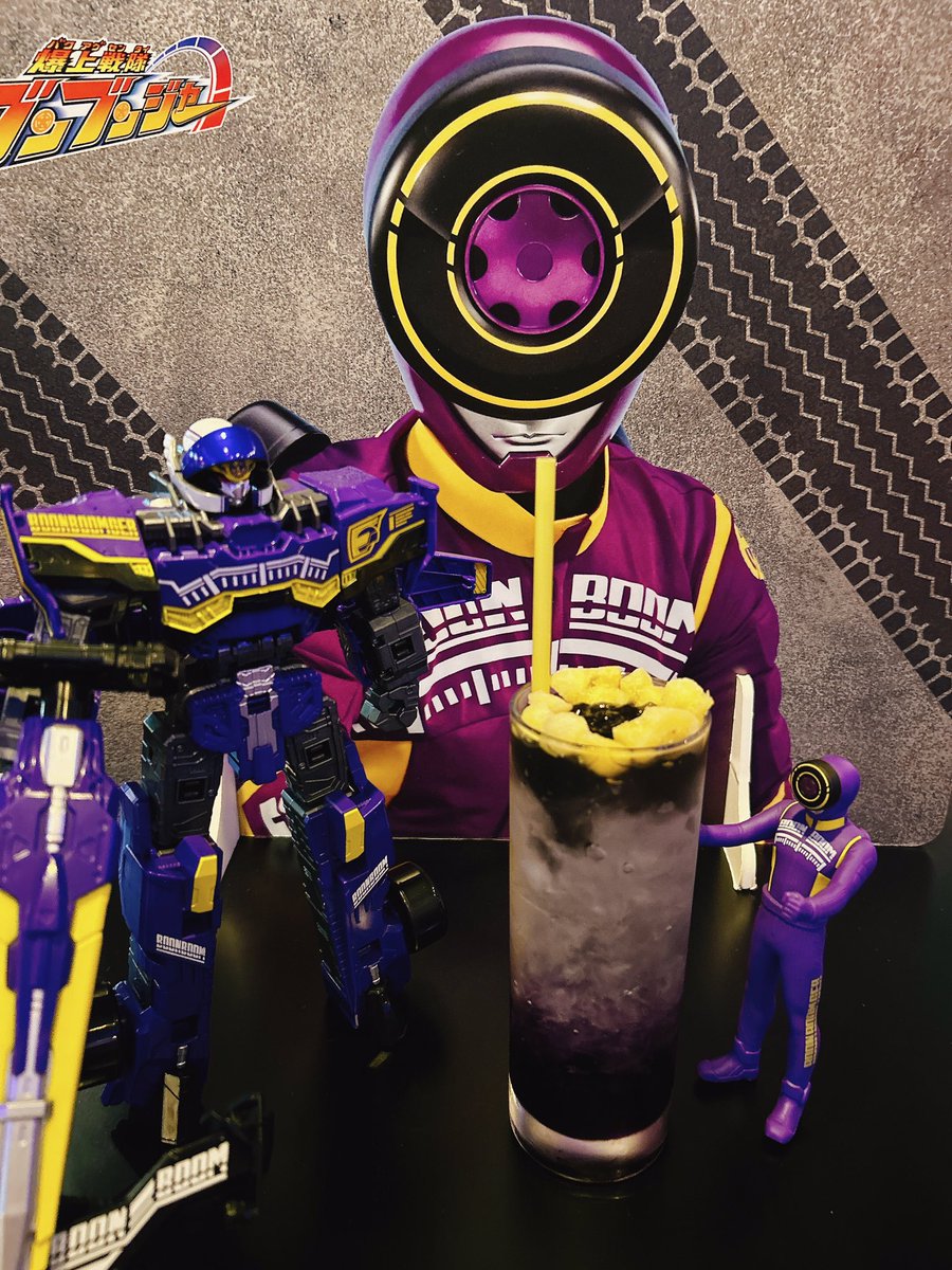 期間限定メニュー紹介】 🚗ブンブンジャー振り返りメニュー第一弾より