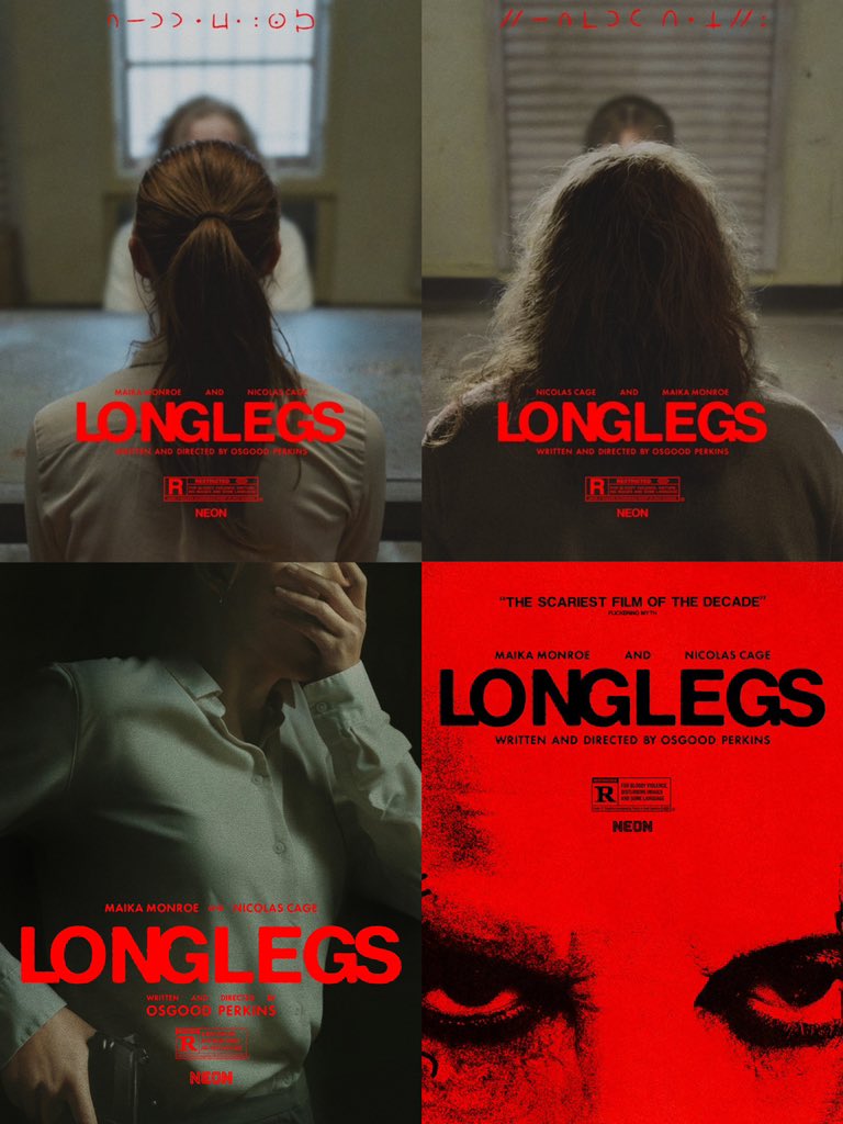 DevonteBrown17's tweet photo. #Longlegs is a pretty solid movie, mixed on a few aspects though, including Nic Cage's performance and some aspects of the ending, but Maika Monroe and Alicia Witt were very good in the movie.  From a production standpoint, this movie definitely hit the mark. https://t.co/TMZkkdwRdd