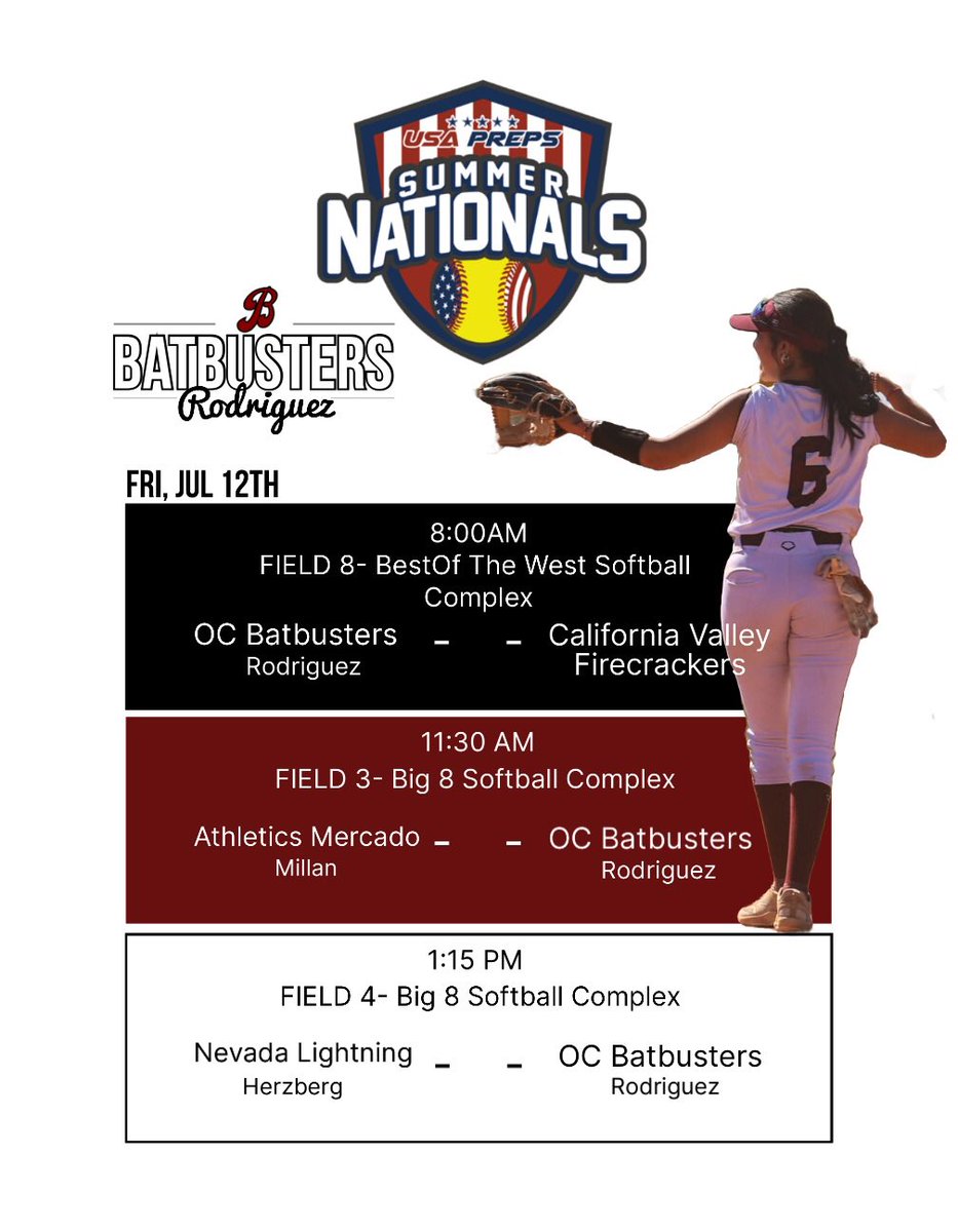 roundr888's tweet photo. Our schedule for this weekend’s showcase. We have 13 talented, uncommitted 25s & 2-26s. We’ll see you out there!
@TopPreps @mmidnight1000 @UWAA_United @TAProfileAPP @YAthletesF @GoMVBSoftball @SoftballDown @FGS_softball @RobroSportFacts @mrcloe04 @ExpoRecruits @CoastRecruits @CoastRecruitsSB @SnapMyAd @SBRRetweets @nxt1sports @BallGirlSports @Getrecruited22 @SoftballRecruit @upnextrecruits @tagupSoftball @IHartFastpitch @SoftballClips @irecruitsoftbal