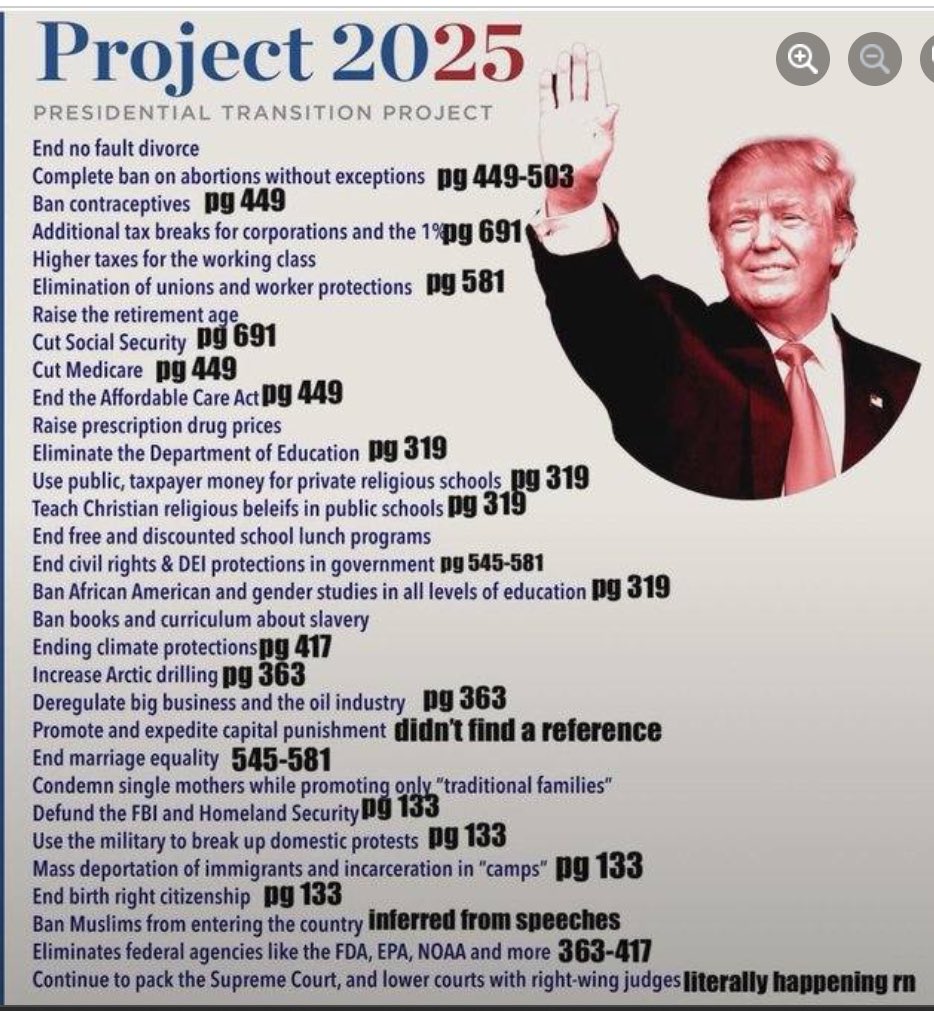 Jamie Partridge on X: "Project 2025, also known as the Presidential  Transition Project, is a collection of conservative and right-wing policy  proposals from the Heritage Foundation to reshape the United States federal