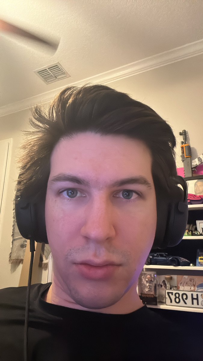 FJXSU's tweet photo. No face cam on stream but this is how I look in case you forgot https://t.co/iiD5xjkG2T