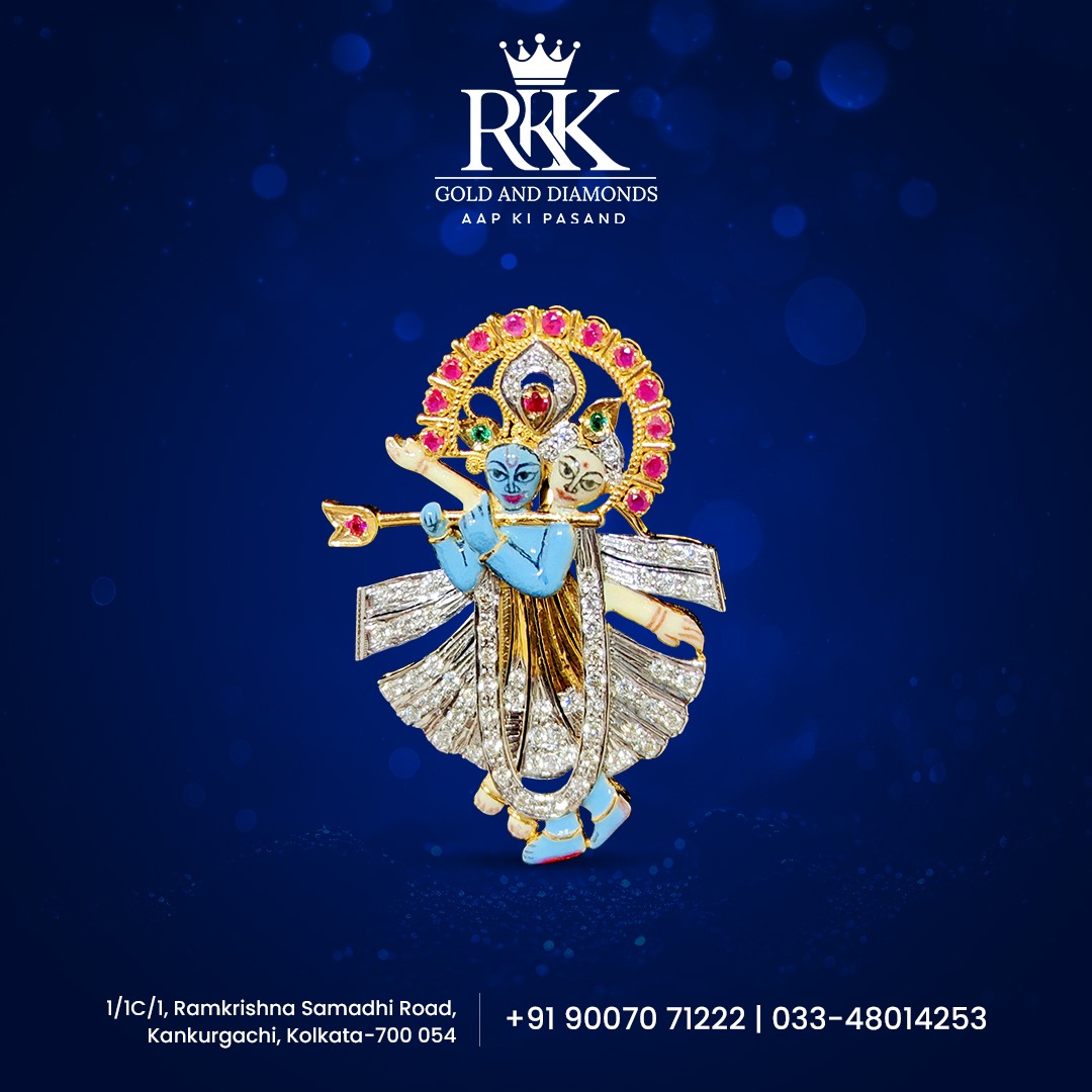 RkkGold's tweet photo. Discover the divine beauty of our Radha Krishna pendant from RKK Gold and Diamonds. Perfectly crafted to bring elegance and spirituality into your life.

#RadhaKrishna #RKKGoldandDiamonds #DivineJewelry #ElegantCraftsmanship #SpiritualElegance #JewelryLovers #GoldPendant https://t.co/KFYXcd08qQ